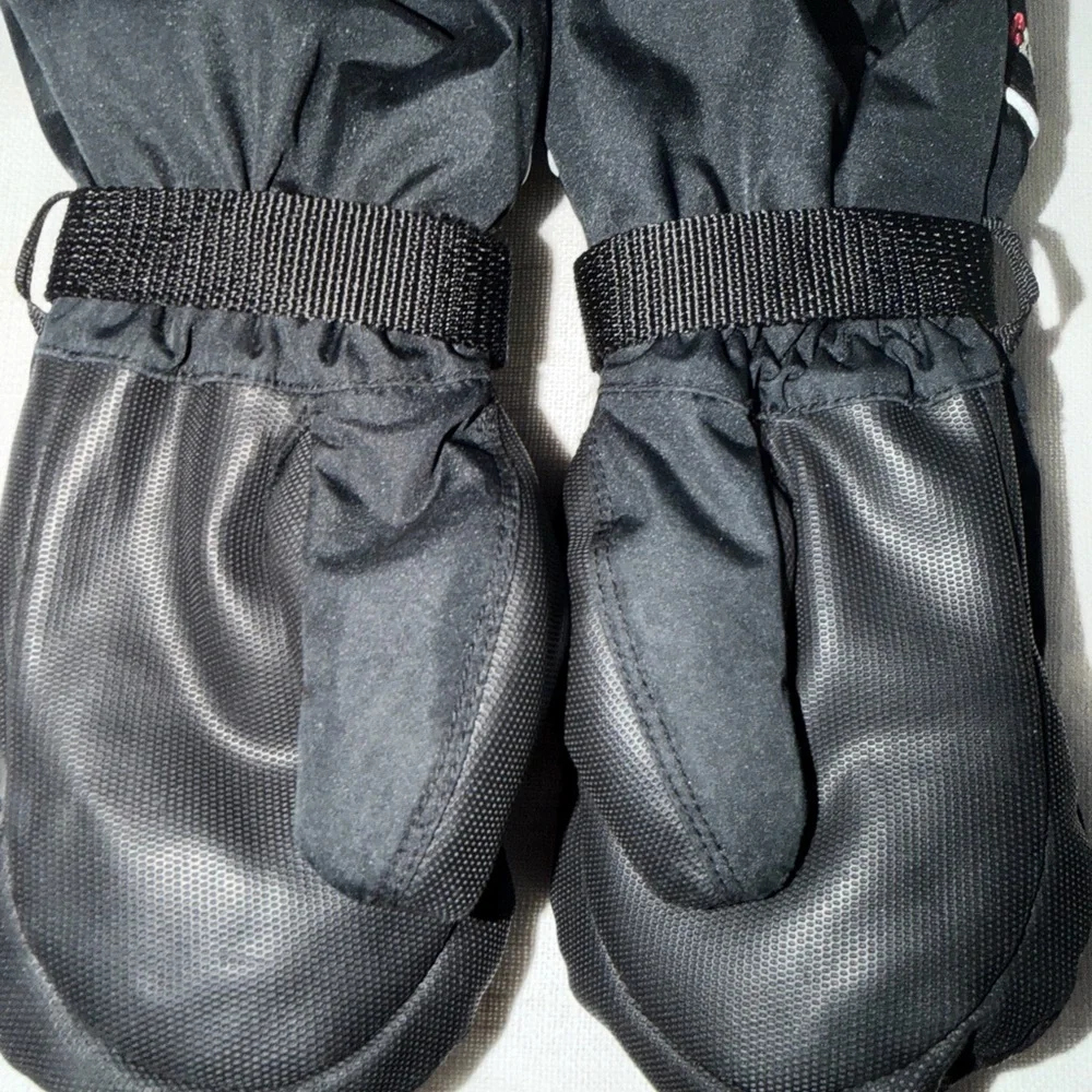 Hestra Black Insulated Ski Mittens